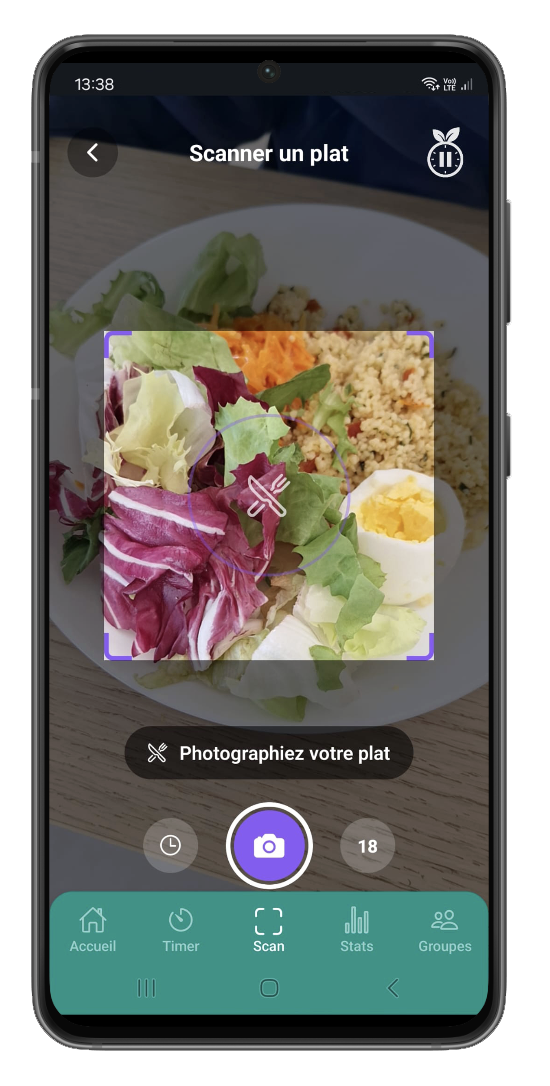Pausons - Scanner IA de repas