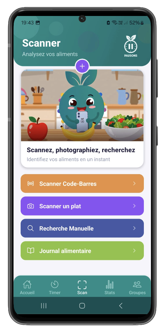 Scan Nutritionnel